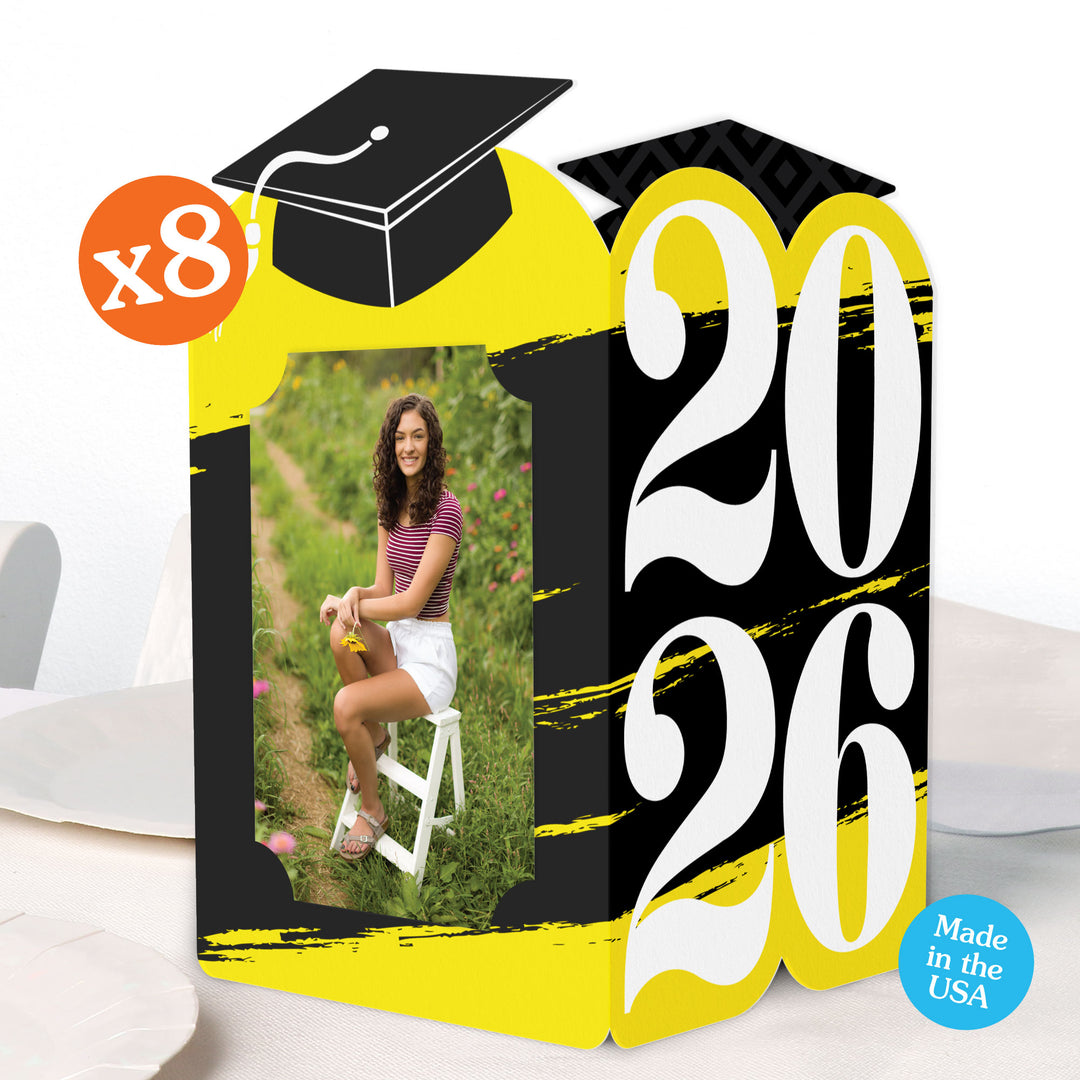 Graduation Photo Centerpieces - 8 Ct