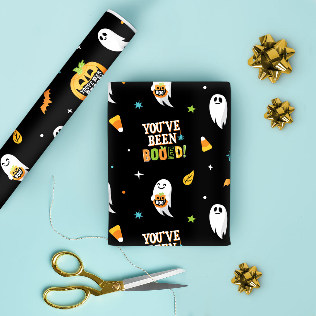 You've Been Booed Wrapping Paper