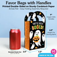 You've Been Booed Paper Favor Bags - 12 Ct