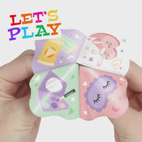 Pajama Party kids party fortune teller game for sleepovers