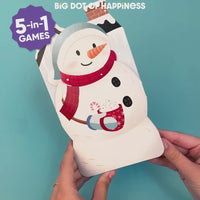 Winter snowman activity book for kids and classrooms