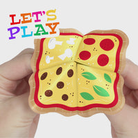 Pizza party fortune teller game