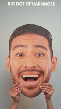 Custom big head photo cut out