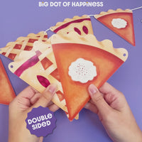 Holiday pie banner for the dessert table thanksgiving decor