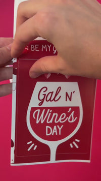 Valentines Day Wine Labels