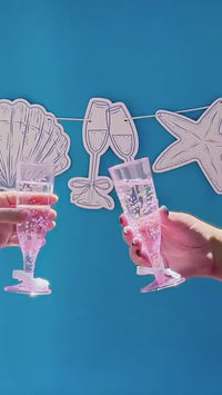 Last Toast on the Coast Bachelorette garland banner