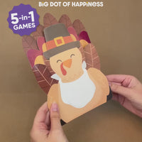 Thanksgiving games book for kids 