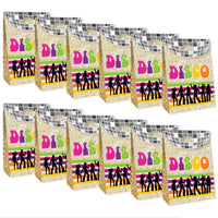 70's Disco - 1970s Disco Fever Gift Favor Bags - Party Goodie Boxes - Set of 12