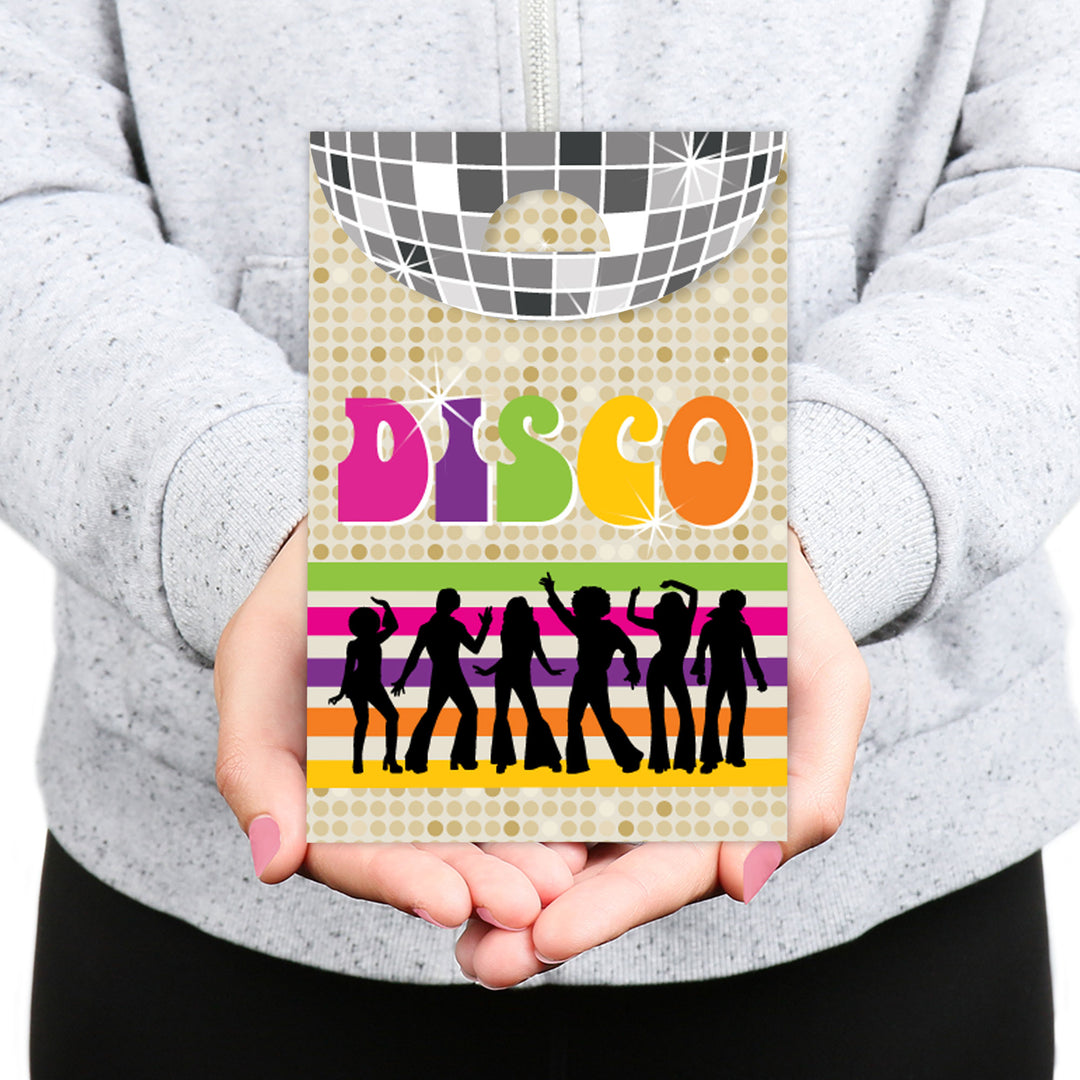 70's Disco - 1970s Disco Fever Gift Favor Bags - Party Goodie Boxes - Set of 12