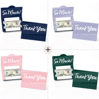Assorted Elegantly Simple - Guest Party Favors Money And Gift Card Holders - Set of 8