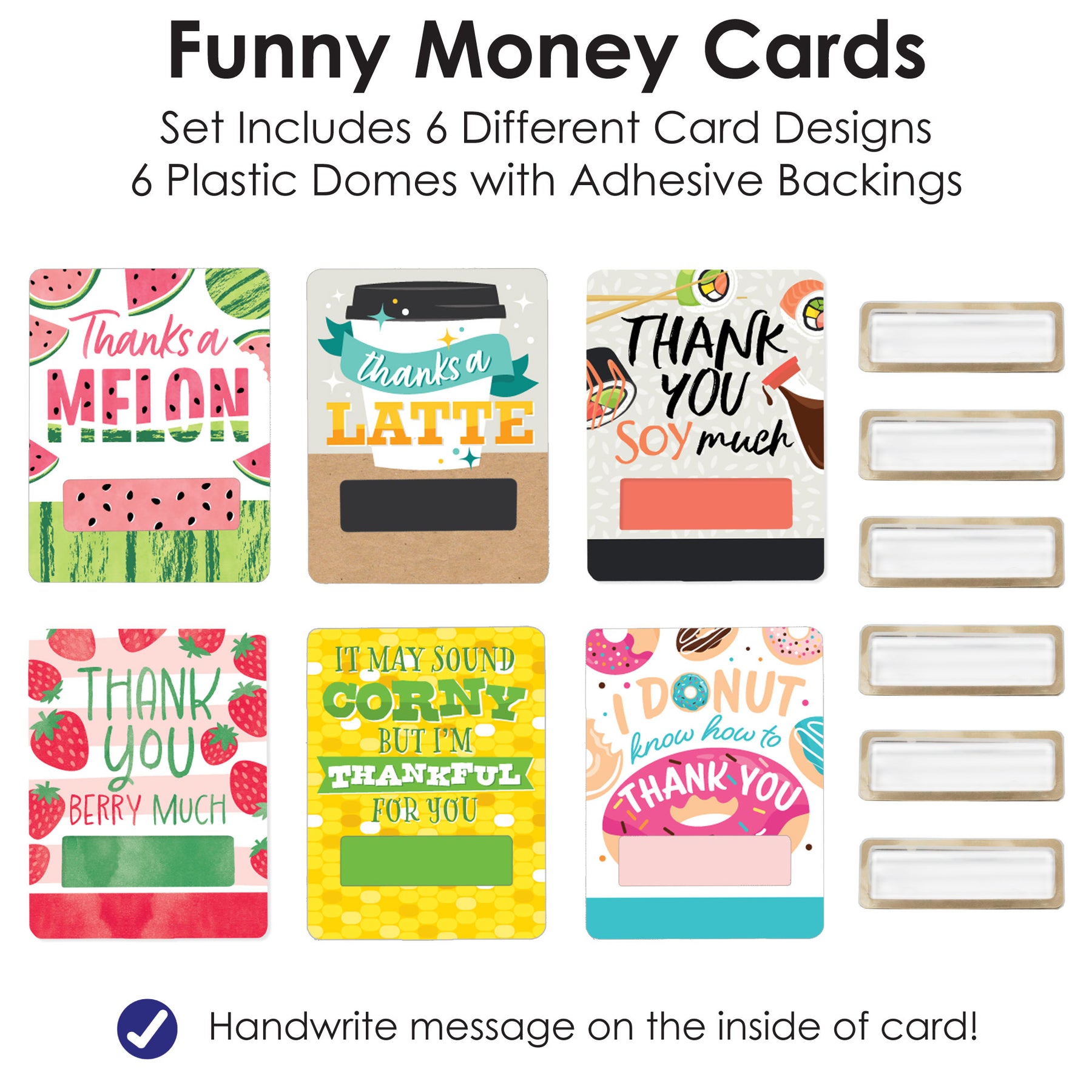 assorted-thank-you-diy-cash-holder-gift-funny-money-cards-set-of-6-bigdotofhappiness-com-big-dot-of-happiness-llc for Free Printable Funny Thank You Cards Assorted Thank You - DIY Cash Holder Gift - Funny Money Cards - Set of 6 | BigDotOfHappiness.com – Big Dot of Happiness LLC for Free Printable Funny Thank You Cards