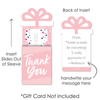 Assorted Elegantly Simple - Guest Party Favors Money and Gift Card Sleeves - Nifty Gifty Card Holders - Set of 8