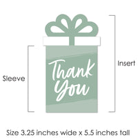 Assorted Elegantly Simple - Guest Party Favors Money and Gift Card Sleeves - Nifty Gifty Card Holders - Set of 8
