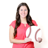 Batter Up - Baseball - Lawn Decorations - Outdoor Baby Shower or Birthday Party Yard Decorations - 10 Piece