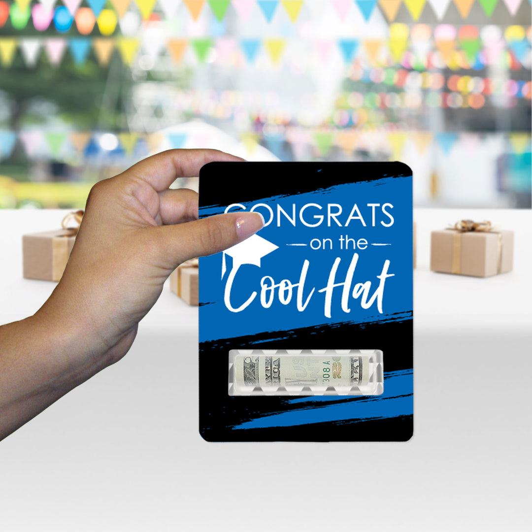 Big Dot of Happiness Best Is Yet To Come Assorted Grad - DIY Graduation Cash Holder Gift - Funny Money Cards