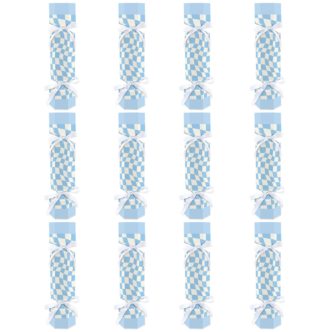 Checkered Cracker Boxes - 12 Ct
