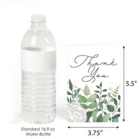 Boho Botanical - Greenery Party Thank You Cards (8 count)
