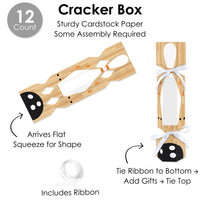 Strike Up the Fun - Bowling - No Snap Birthday Party or Baby Shower Party Table Favors - DIY Cracker Boxes - Set of 12