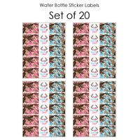 Buck or Doe - Hunting Gender Reveal Party Water Bottle Sticker Labels - Set of 20