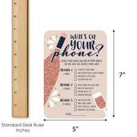 But First, Wine - 2-in-1 Wine Tasting Party Cards - Activity Duo Games - Set of 20