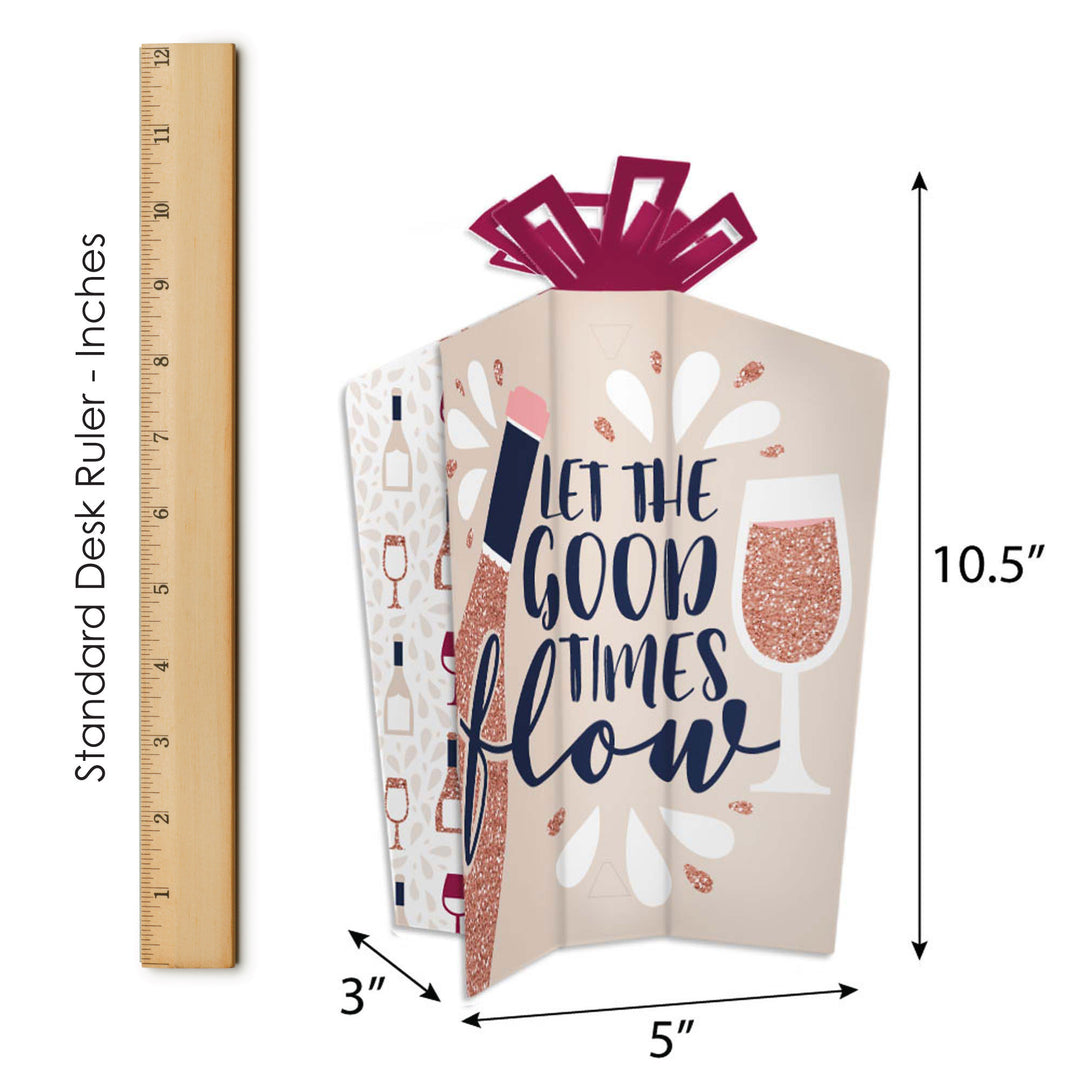 But First, Wine - Wine Tasting Party Decor and Confetti - Terrific Table Centerpiece Kit - Set of 30