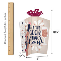 But First, Wine - Wine Tasting Party Decor and Confetti - Terrific Table Centerpiece Kit - Set of 30
