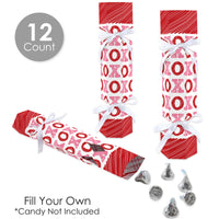 Conversation Hearts - No Snap Valentine’s Day Party Table Favors - DIY Cracker Boxes - Set of 12