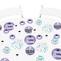 Dental School Grad - Dentistry and Hygienist Graduation Party Giant Circle Confetti - Party Decorations - Large Confetti 27 Count