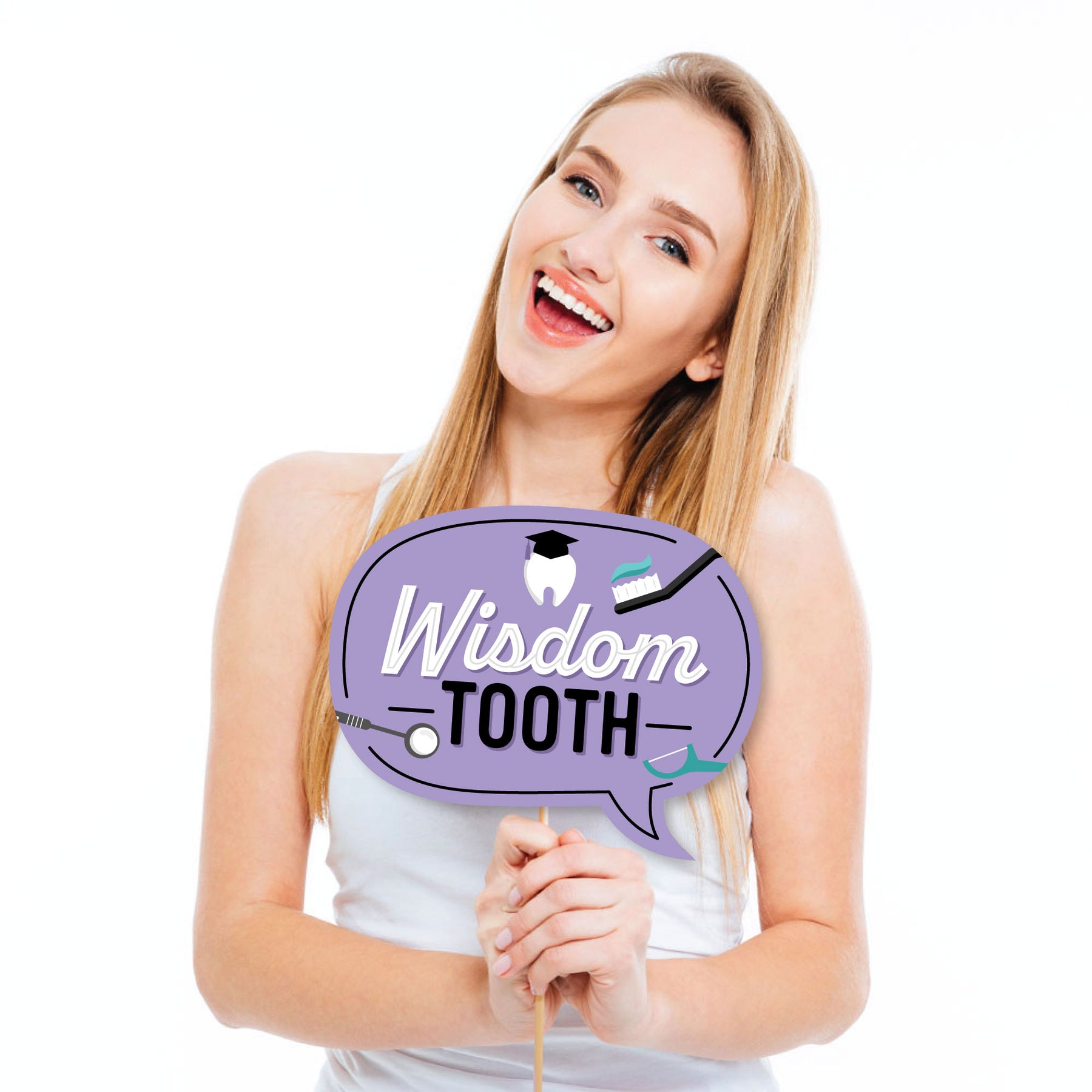 Dental School Grad Personalized Dentistry and Hygienist Graduation