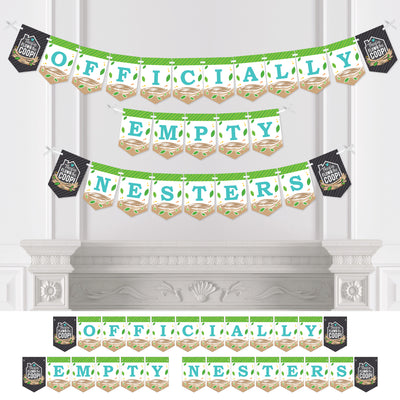 Empty Nesters - Empty Nest Party Bunting Banner - Party Decorations - Official Empty Nesters