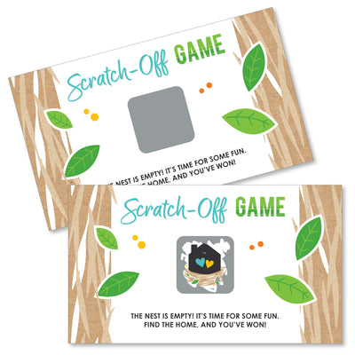 Empty Nesters - Empty Nest Party Game Scratch Off Cards - 22 Count
