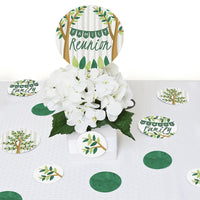 Family Tree Reunion - Family Gathering Party Giant Circle Confetti - Family Gathering Party Decorations - Large Confetti 27 Count