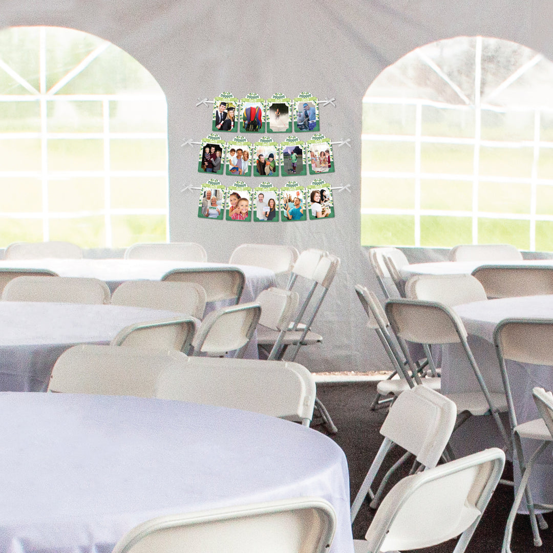 Family Tree Reunion - DIY Family Gathering Party Decor - Picture Display - Photo Banner