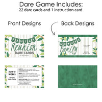 Family Tree Reunion - Family Gathering Party Game Scratch Off Dare Cards - 22 Count