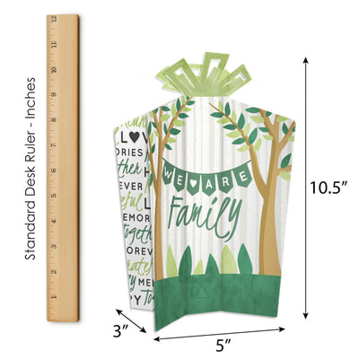 Family Tree Reunion - Family Gathering Party Decor and Confetti - Terrific Table Centerpiece Kit - Set of 30