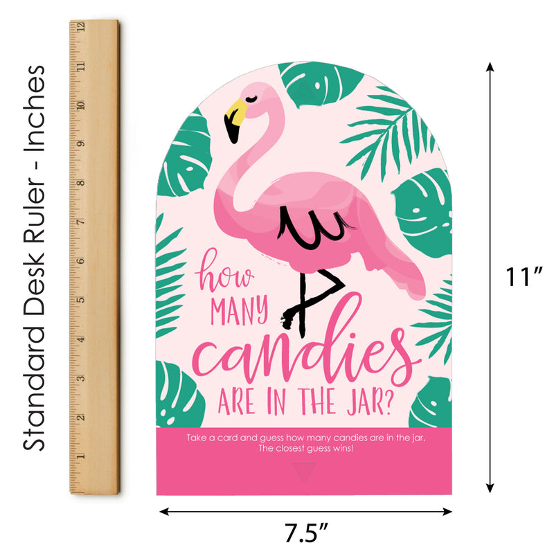 pink-flamingo-party-like-a-pineapple-how-many-candies-tropical-summer-party-game-1-stand-and-40-cards-candy-guessing-game-bigdotofhappiness-com-big-dot-of-happiness-llc for Free Printable Flamingo Thank You Tags Pink Flamingo - Party Like a Pineapple - How Many Candies Tropical Summer Party Game - 1 Stand and 40 Cards - Candy Guessing Game | BigDotOfHappiness.com – Big Dot of Happiness LLC for Free Printable Flamingo Thank You Tags