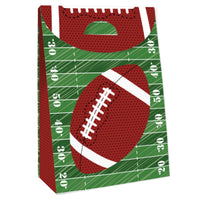 End Zone - Football - Baby Shower or Birthday Gift Favor Bags - Party Goodie Boxes - Set of 12