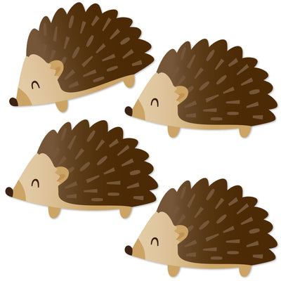 Forest Hedgehogs - Decorations DIY Woodland Birthday Party or Baby Shower Essentials - Set of 20