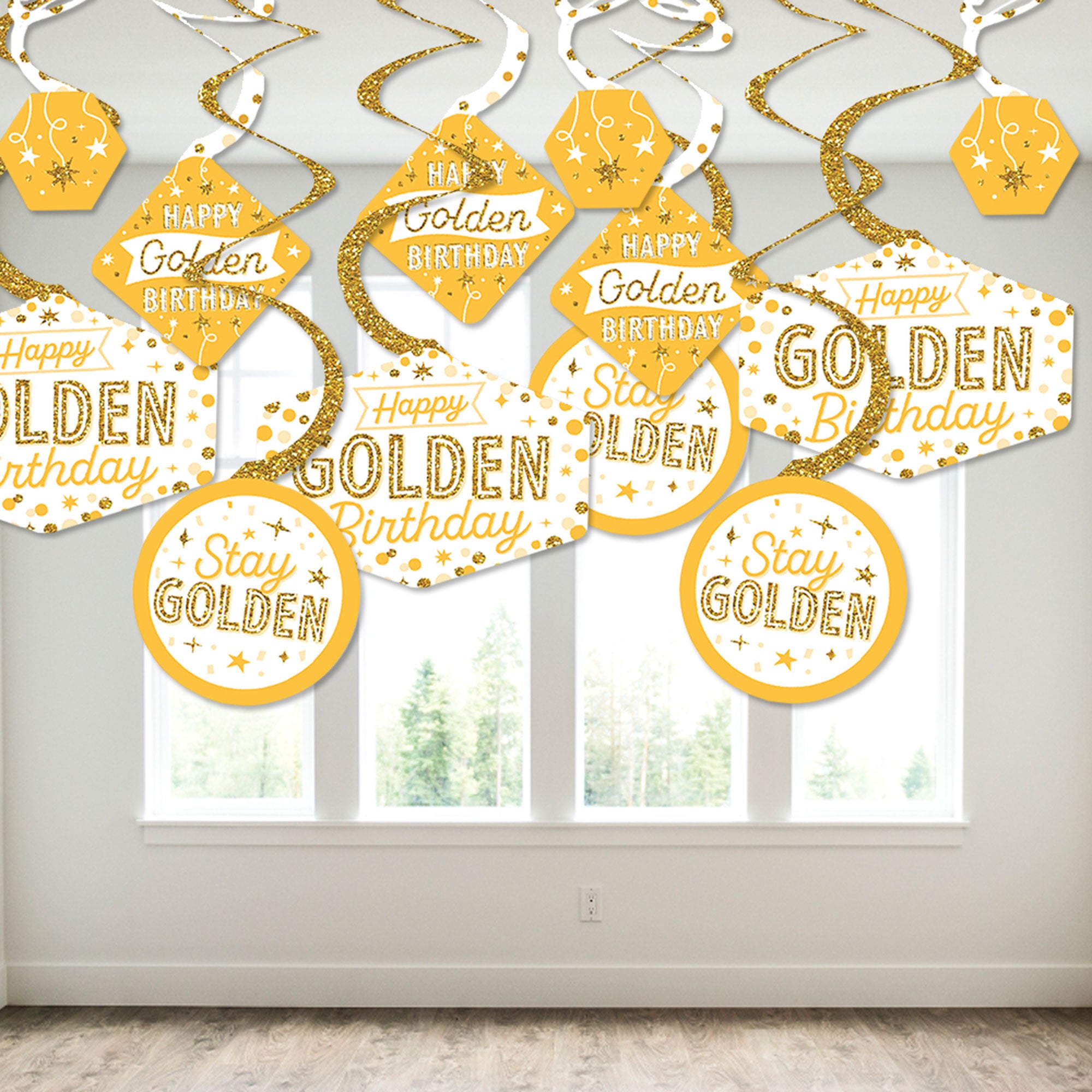 Big Dot Of Happiness Adult 100th Birthday - Gold - Candy Bar Wrappers Birthday Party Favors   Set Of 24 181817521511923767
