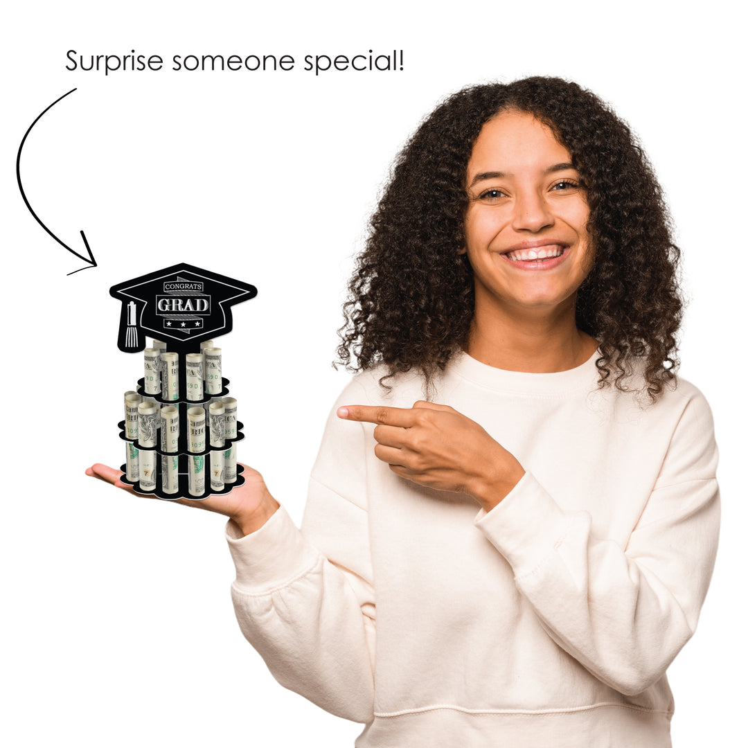 Graduation Cheers Cash Cake