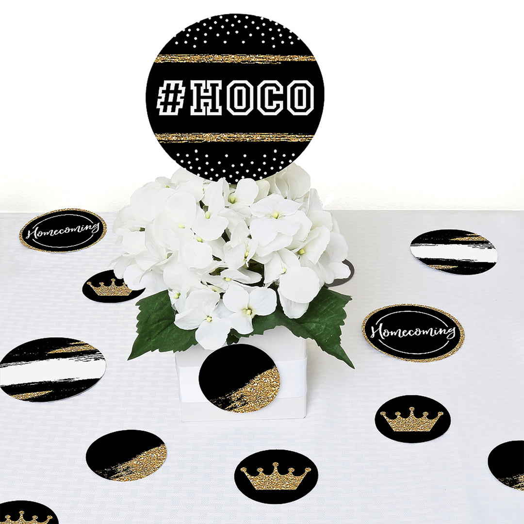 HOCO Dance - Homecoming Giant Circle Confetti - HOCO Dance Decorations - Large Confetti 27 Count