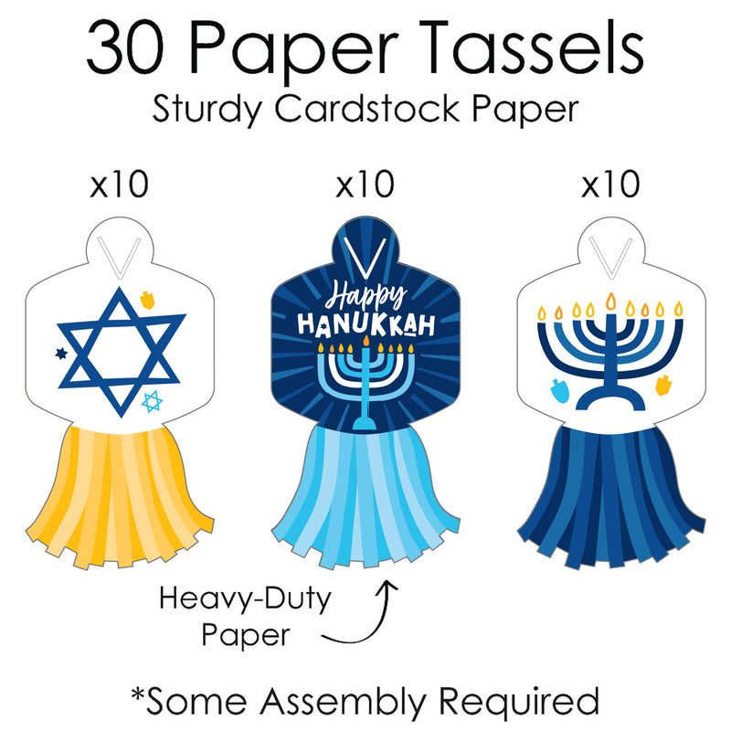 Hanukkah Paper Chain Craft