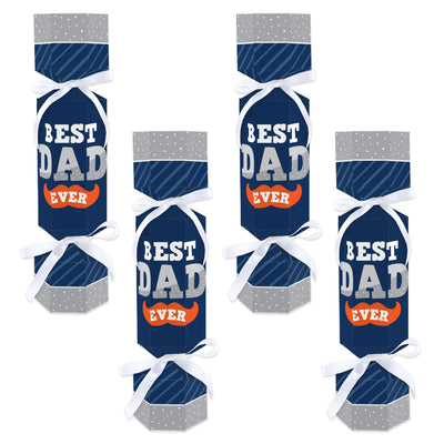 Happy Father's Day - No Snap We Love Dad Party Table Favors - DIY Cracker Boxes - Set of 12
