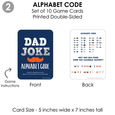 Happy Father's Day - 4 We Love Dad Party Games - 10 Cards Each - Gamerific Bundle