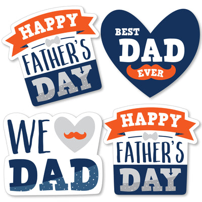 Happy Father's Day - Decorations DIY We Love Dad Party Essentials - Set of 20