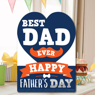 Happy Father's Day - Party Decorations - We Love Dad Party Welcome Yard Sign