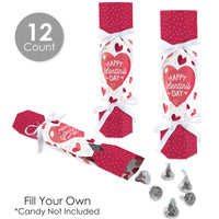 Happy Galentine’s Day - No Snap Valentine’s Day Party Table Favors - DIY Cracker Boxes - Set of 12