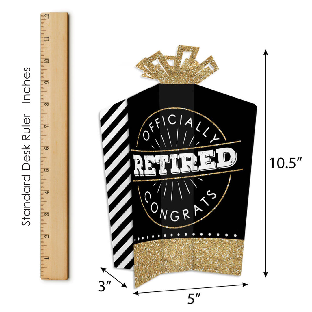 Happy Retirement - Retirement Party Decor and Confetti - Terrific Table Centerpiece Kit - Set of 30