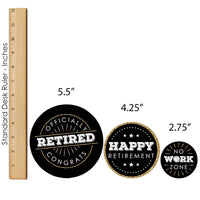 Happy Retirement - Retirement Party Decor and Confetti - Terrific Table Centerpiece Kit - Set of 30