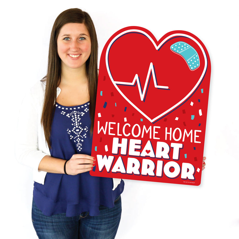 Happy Heartiversary - Party Decorations - CHD Awareness Welcome Yard Sign